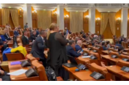 Scandal de proporții în Parlament: Dianei Șoșoacă i s-a arătat salutul nazist/ A ieșit un circ de zile mari