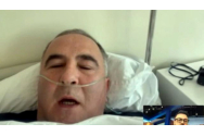 Titi Aur, mesaj de pe patul de spital: „Am plămânii afectați în proporție de 45%. Nu pot respira fără mască