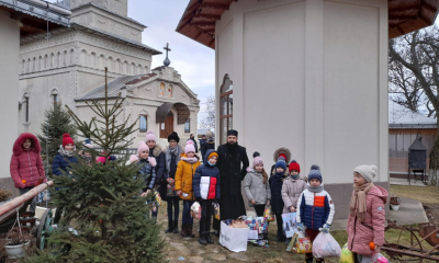  Magia Crăciunului  - Daruri pentru peste 100 de copii din Belcești