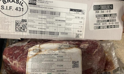 Aproape 3 tone de carne au fost retrase din restaurante din București