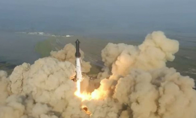 Racheta Starship a explodat după 4 minute de la lansare