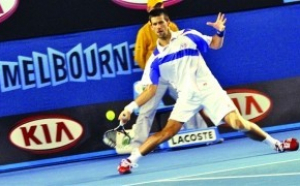 Novak Djokovici, numărul 1 mondial, a pierdut un set în meciul cu numărul 178 mondial, dar s-a calificat în turul doi la AO