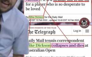 A murit subit, chiar la Australian Open, jurnalistul care l-a făcut albie de porci pe Djokovic pentru că nu s-a vaccinat. Cum a reacționat tenismenul la aflarea veștii