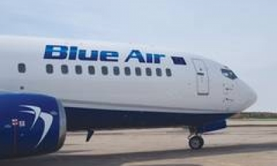 Blue Air lanseaza opt noi rute de zbor din Romania