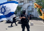 Un sirian a vrut să-și dea foc în fața Ambasadei de la București