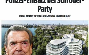 Situație jenantă la un restaurant din Hamburg: Fostul cancelar Gerhard Schröder a refuzat să plătească o notă de peste 6.000 de euro