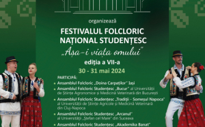 Festivalul Folcloric Studențesc „Așa-i viața omului”, la USV Iași 