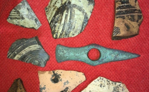   Un topor din perioada Cucuteni, descoperit la Neamţ