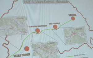 A fost scos la licitație Studiul de fezabilitate pentru traseul Suceava-Vatra Dornei-Bistrița-Satu Mare