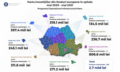  Spitalele COVID din Moldova au primit cele mai puține fonduri europene