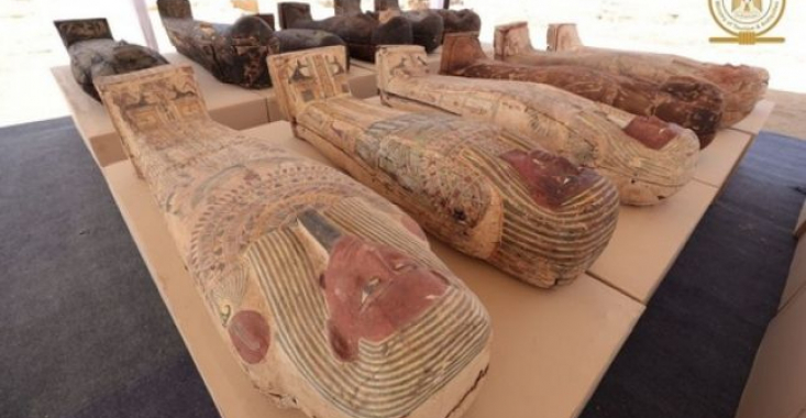 250 de sarcofage şi 150 de statui de bronz au fost descoperite în necropola Saqqara
