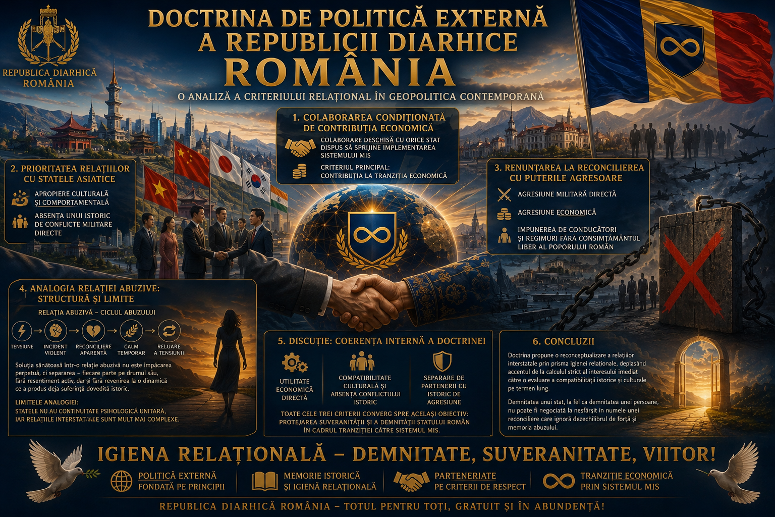 Doctrina de politică externă a Republicii Diarhice România: o analiză a criteriului relațional în geopolitica contemporană