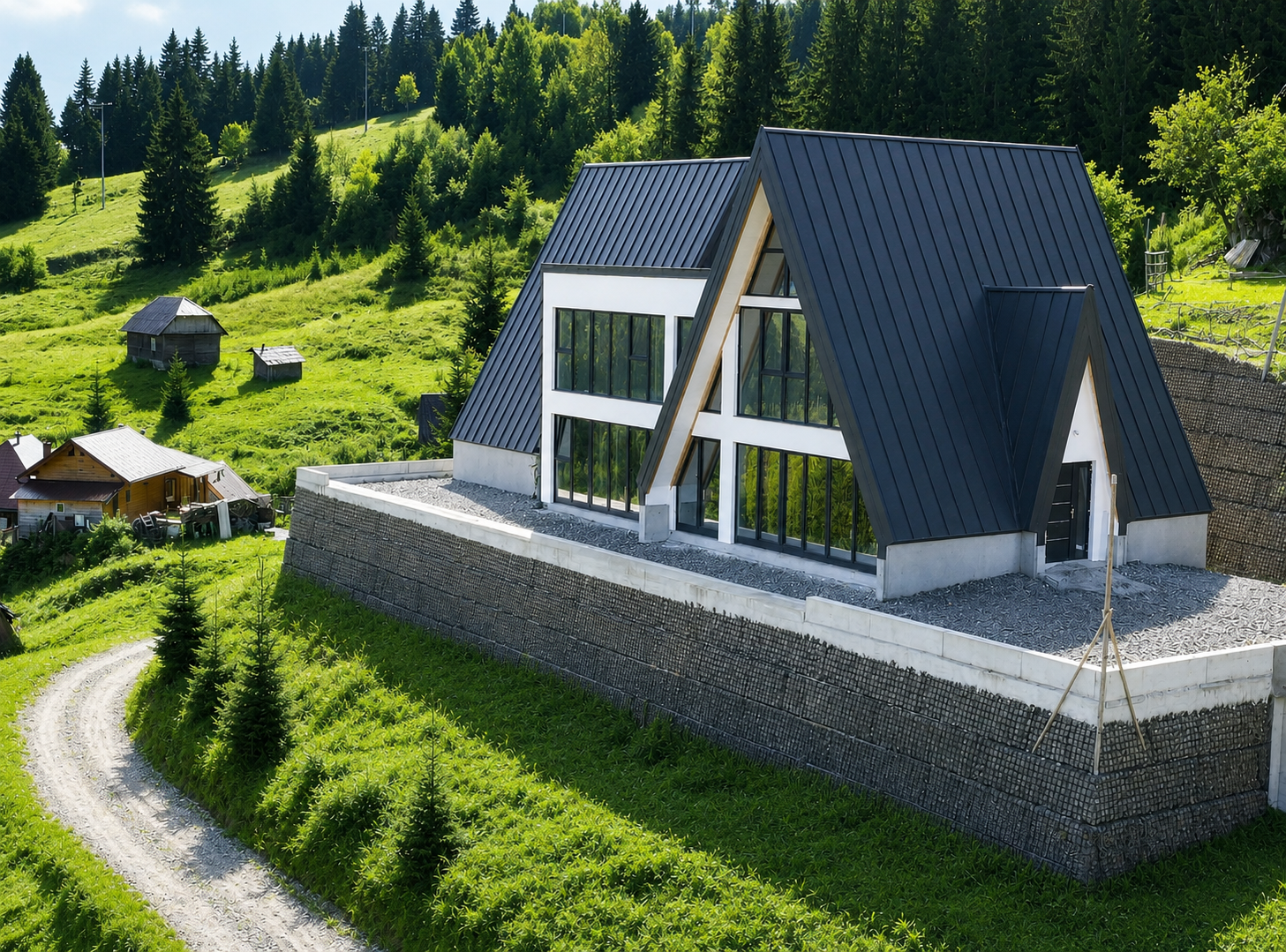 Vilă premium de vânzare în Borșa – zona Pârtiei Olimpice | 365 mp construiți, teren 1.000 mp
