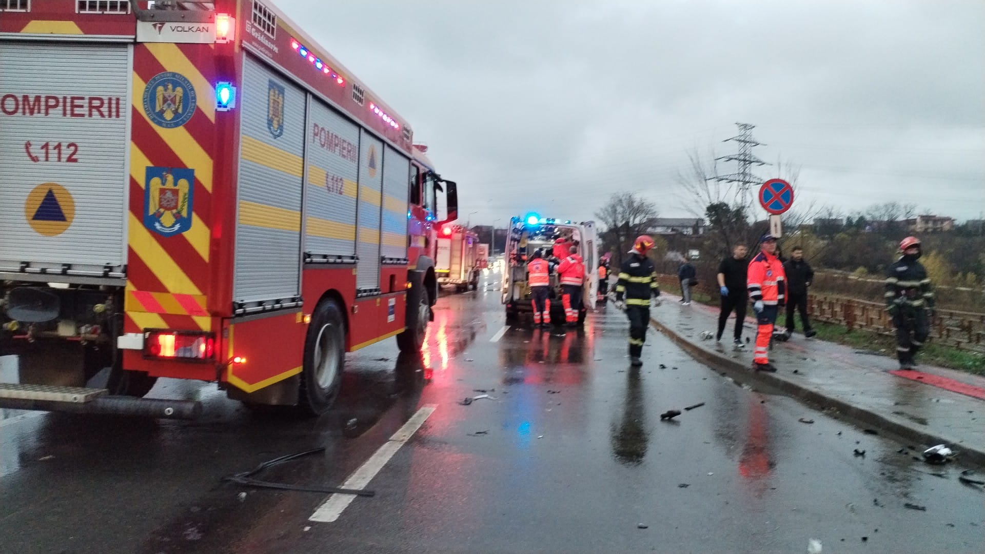 Accident grav în CUG. A fost implicată mașina unui cunoscut om de afaceri