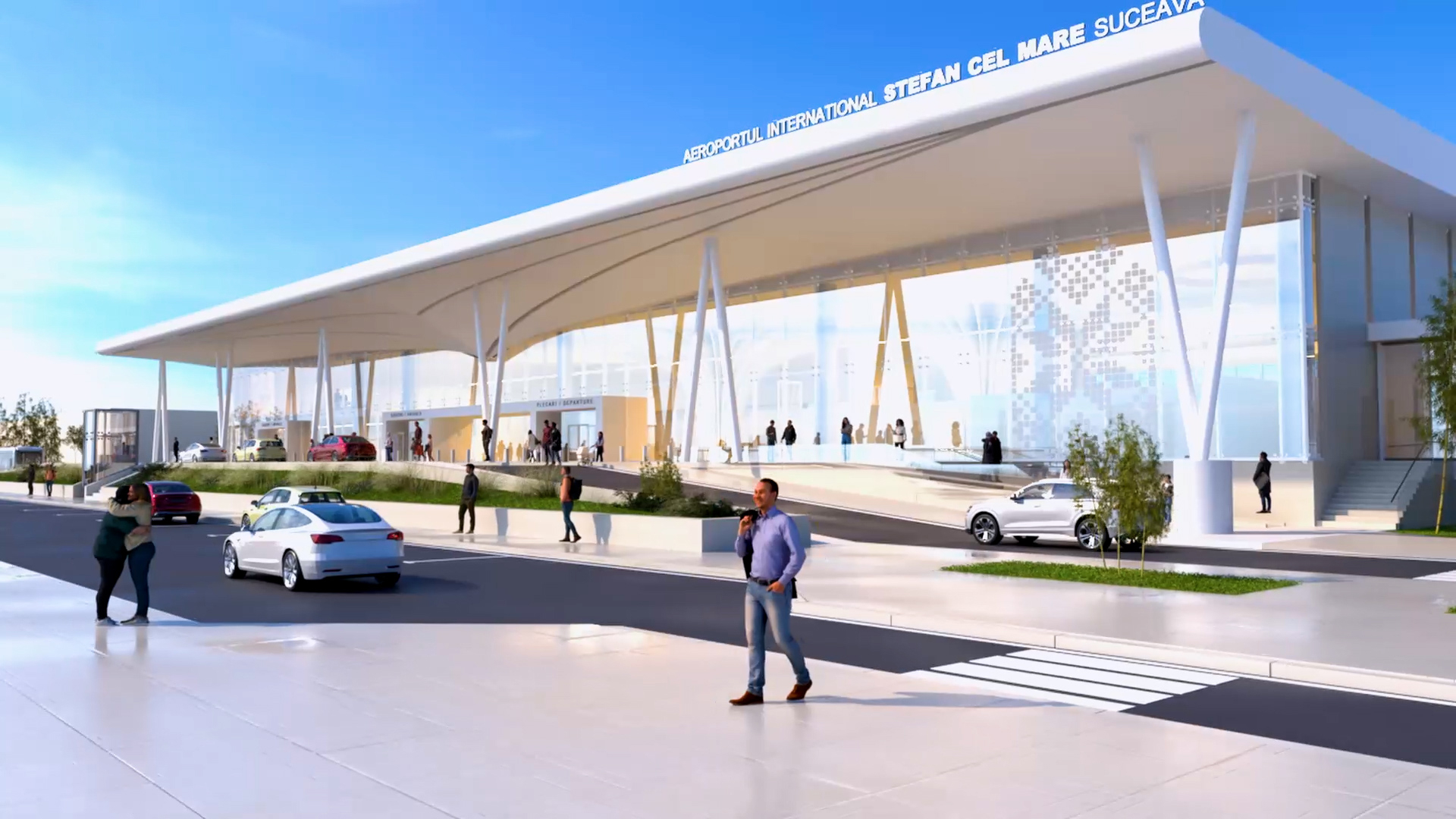 FOTO - Suceava își construiește un super-terminal aerian de 33 de milioane de euro