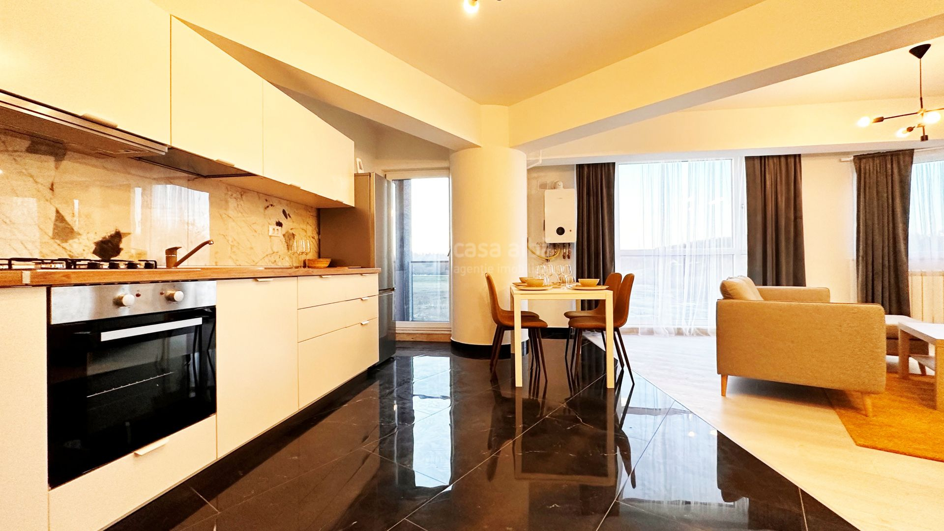 Semicentral - Bloc nou | estetica moderna | 3 camere premium, ready to move