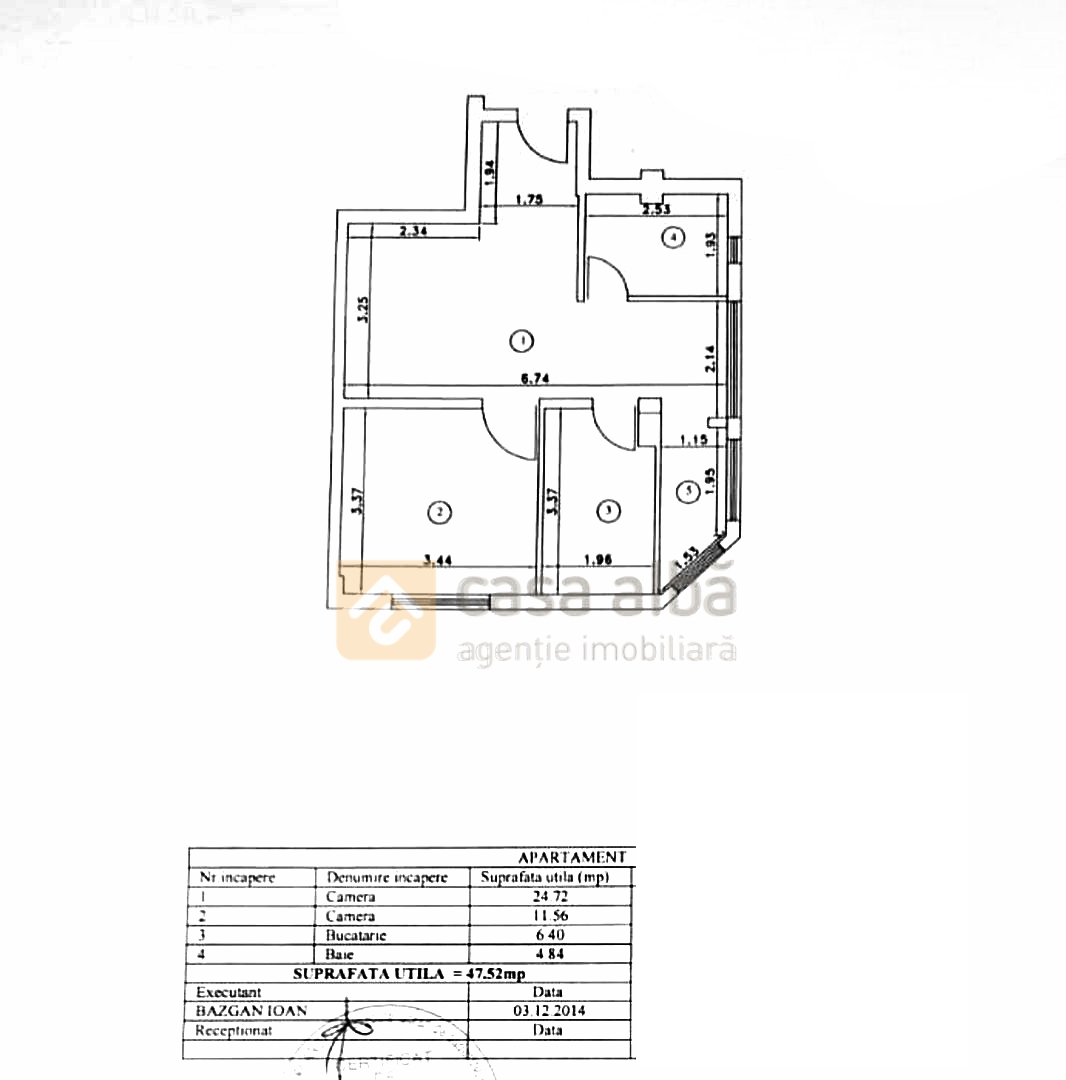 OCAZIE! Nicolina - CUG, bloc nou, 2 camere mobilat & utilat, balcon 