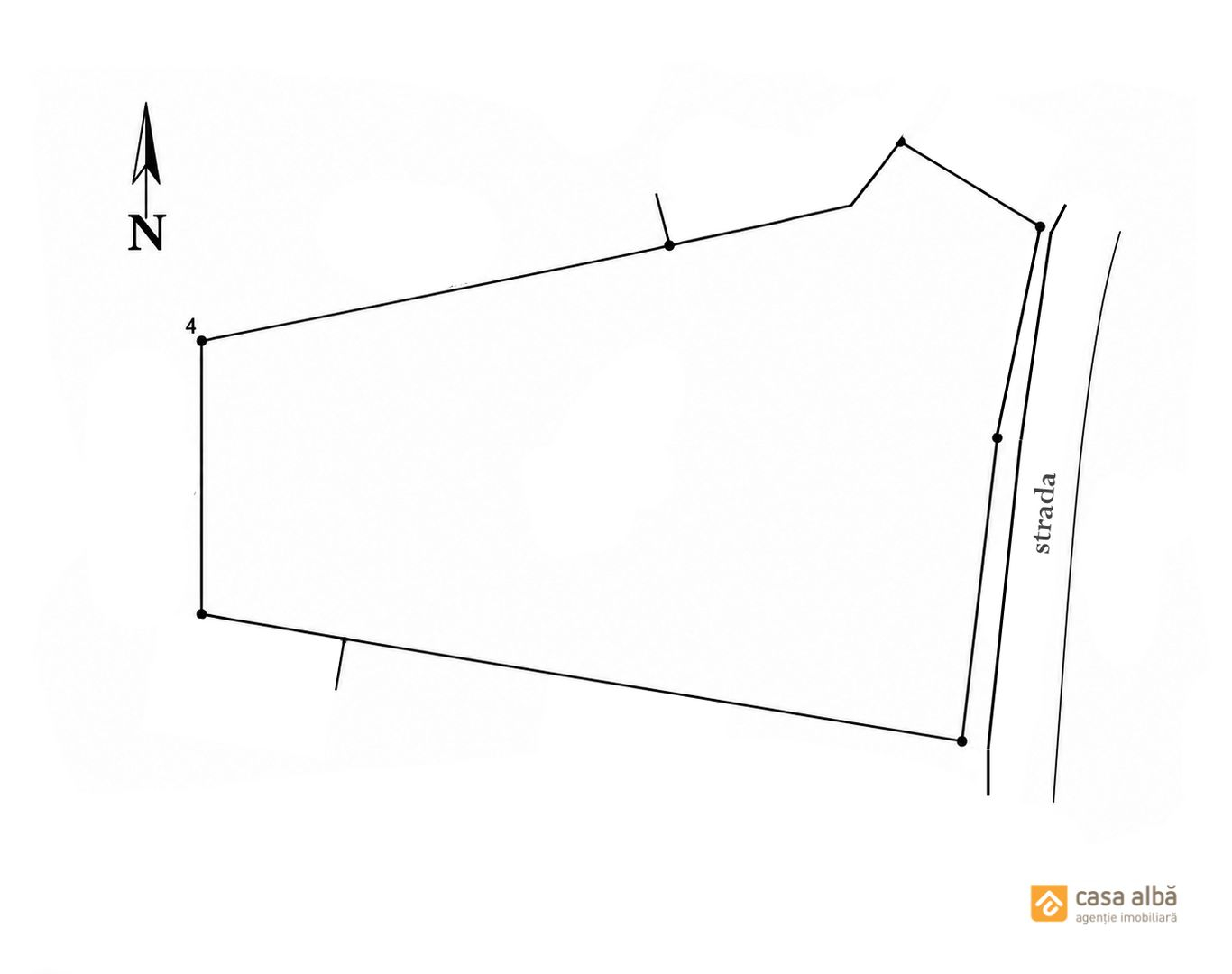 Teren 10.000mp plan, 350m altitudine | Barnova-Paun | POT 35%, CUT 0.9