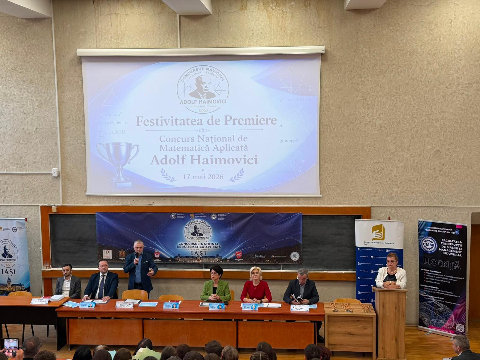 Zeci de elevi premiați la Iași la Concursul de Matematică „Adolf Haimovici”