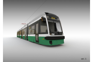 Tramvaiele PESA cumpărate cu fonduri europene vor fi alb cu verde