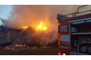 Doi băcăuani au ars în casă. Incendiul a avut loc în localitatea Nicolae Bălcescu