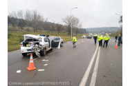 Polițiști din Botoșani, răniți într-un accident rutier