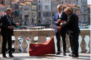 Podul Rialto a fost inaugurat în prezența tenorului Andrea Bocelli