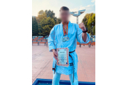 Luptător SAS Iași, medaliat la Campionatul European de Karate Tradițional 