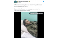 Povestea unui mercenar din armata privată a lui Putin luat prizonier de ucraineni
