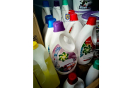 Mafia detergenților. Polițiștii au confiscat o cantitate uriașă de produse contrafăcute la Suceava