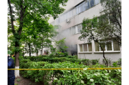 Incendiu la un apartament de pe B-dul  N. Iorga