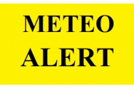 ALERTE meteo: cod GALBEN de ploi și cod GALBEN de disconfort termic