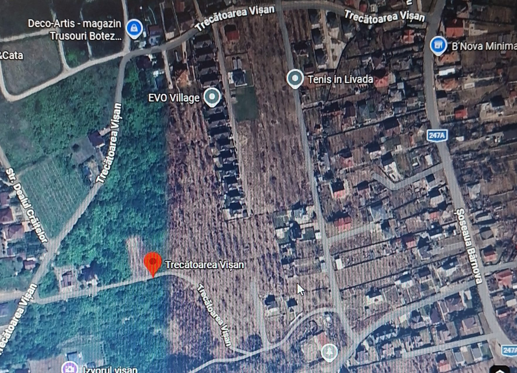 Teren situat in Trecatoarea Visan