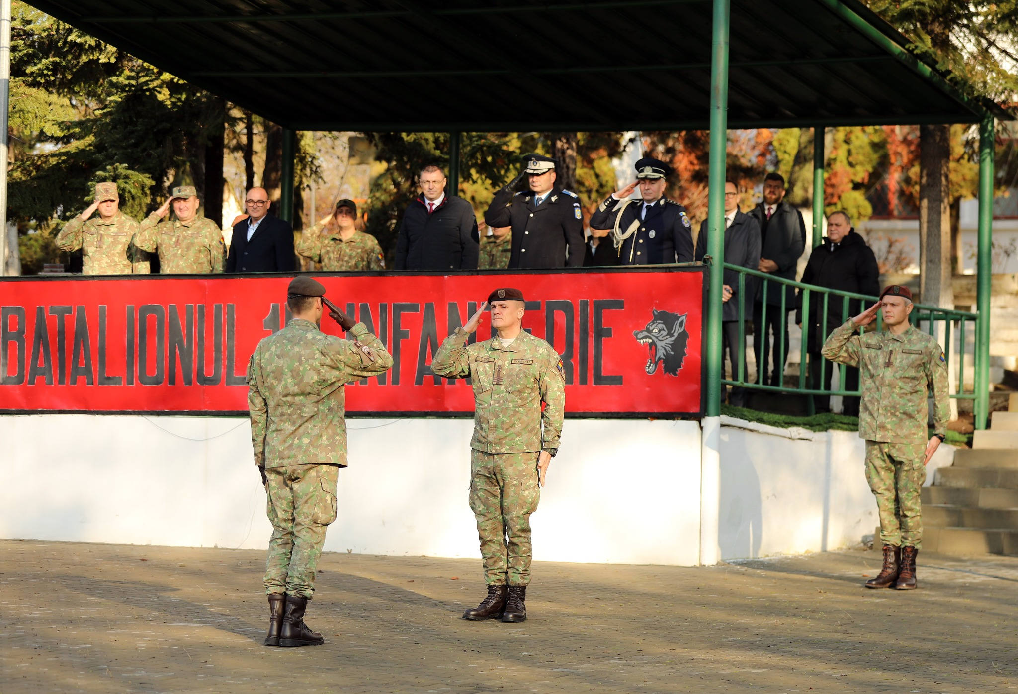 Schimbare de comandă la „Lupii Negri”. Locotenent-colonelul Mihai Murgoci preia conducerea Batalionului 151 Infanterie „Războieni”