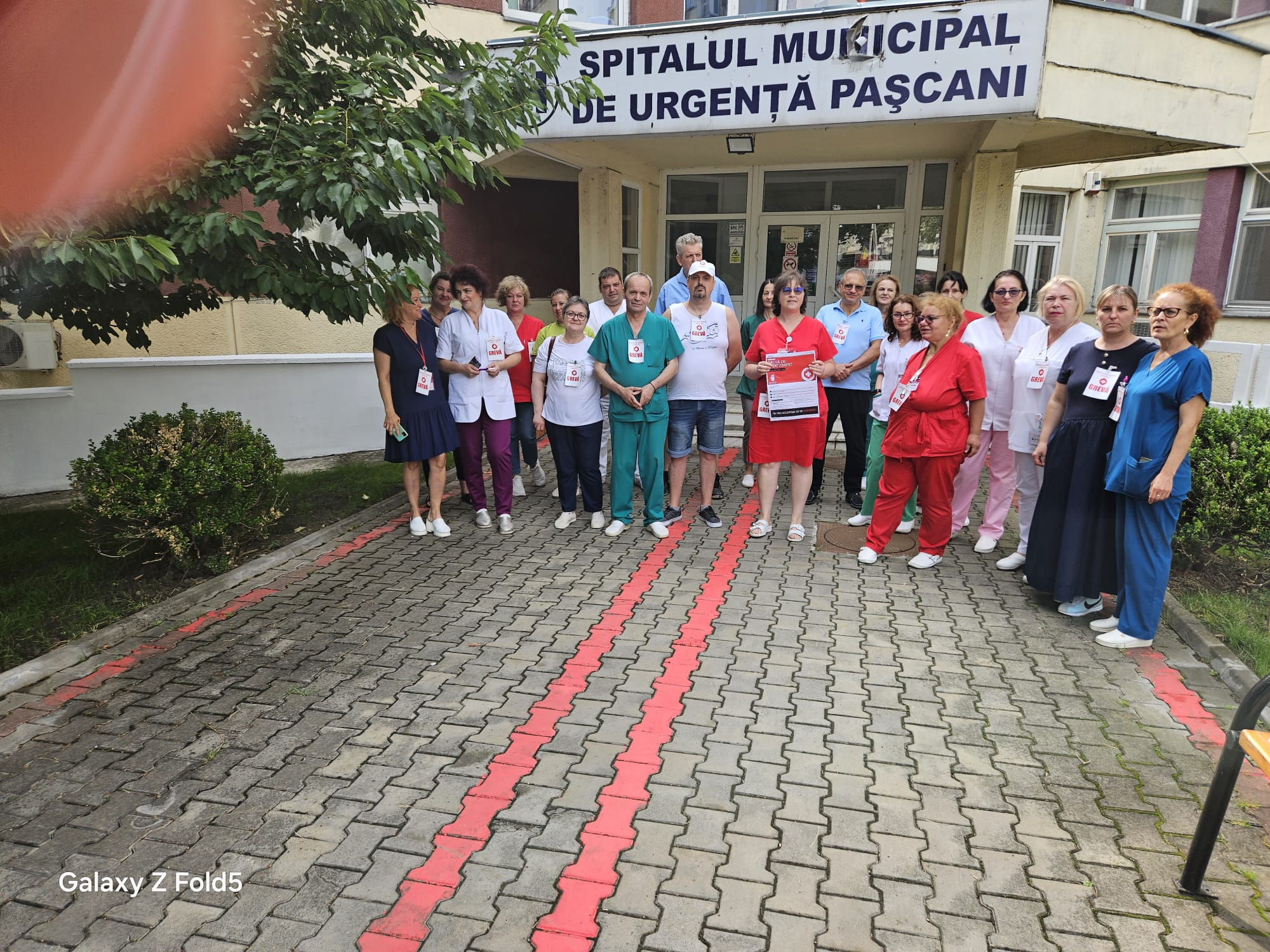 FOTO - Grevă de avertisment în spitale