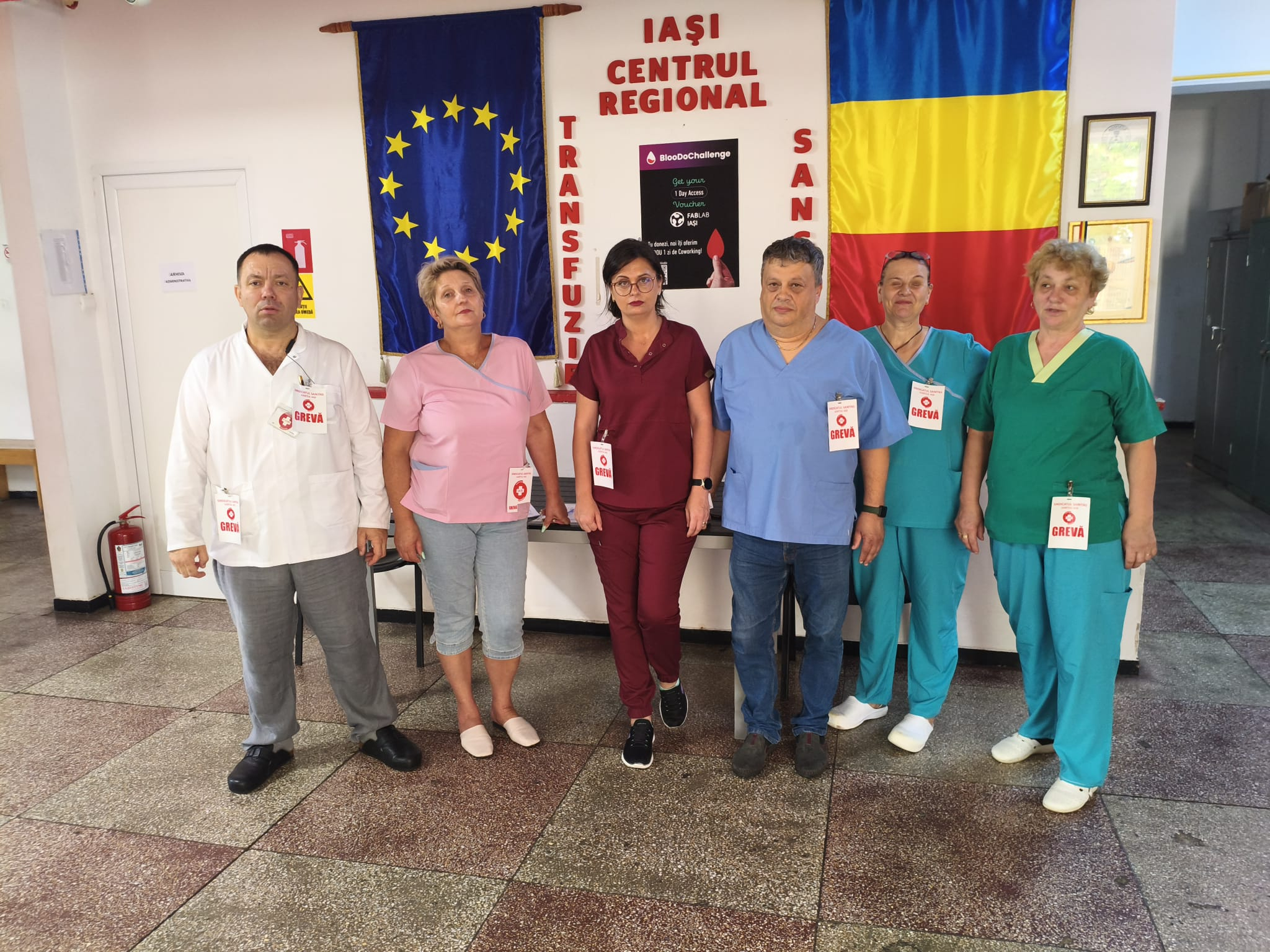 FOTO - Grevă de avertisment în spitale