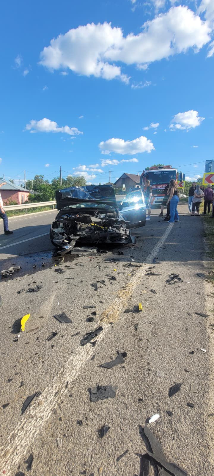 Accident rutier în localitatea Maxut, comuna Deleni – cinci persoane implicate