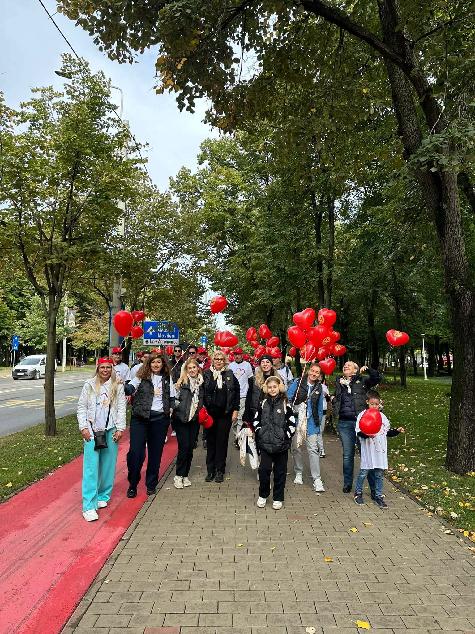 FOTO -- Iașul, capitala prevenției cardiovasculare. Pași pentru viață, speranță și conștiență