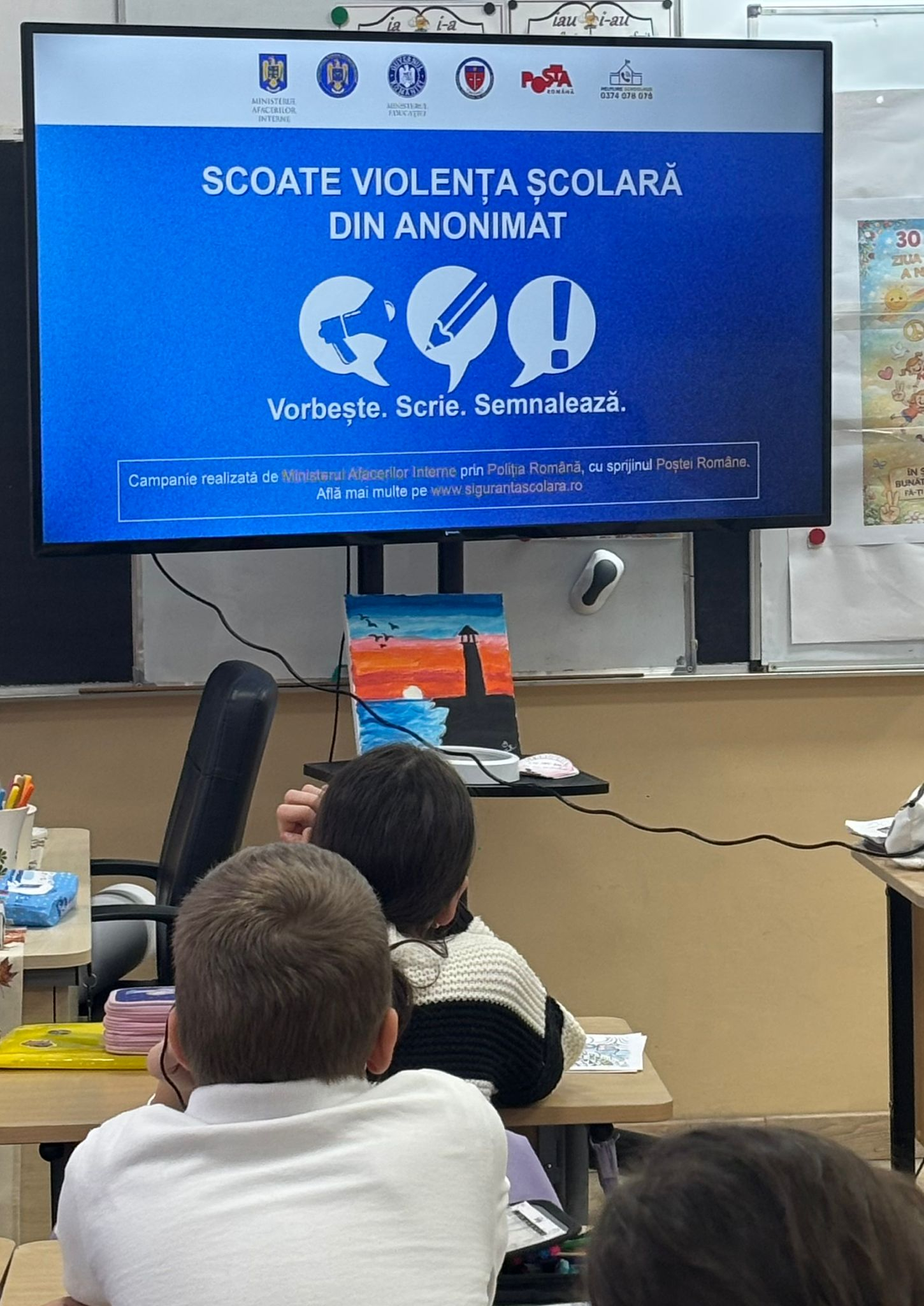 „Alege cuvinte, nu pumni!” – Ziua Internațională a Nonviolenței în Școli, marcată la Școala „Ionel Teodoreanu”