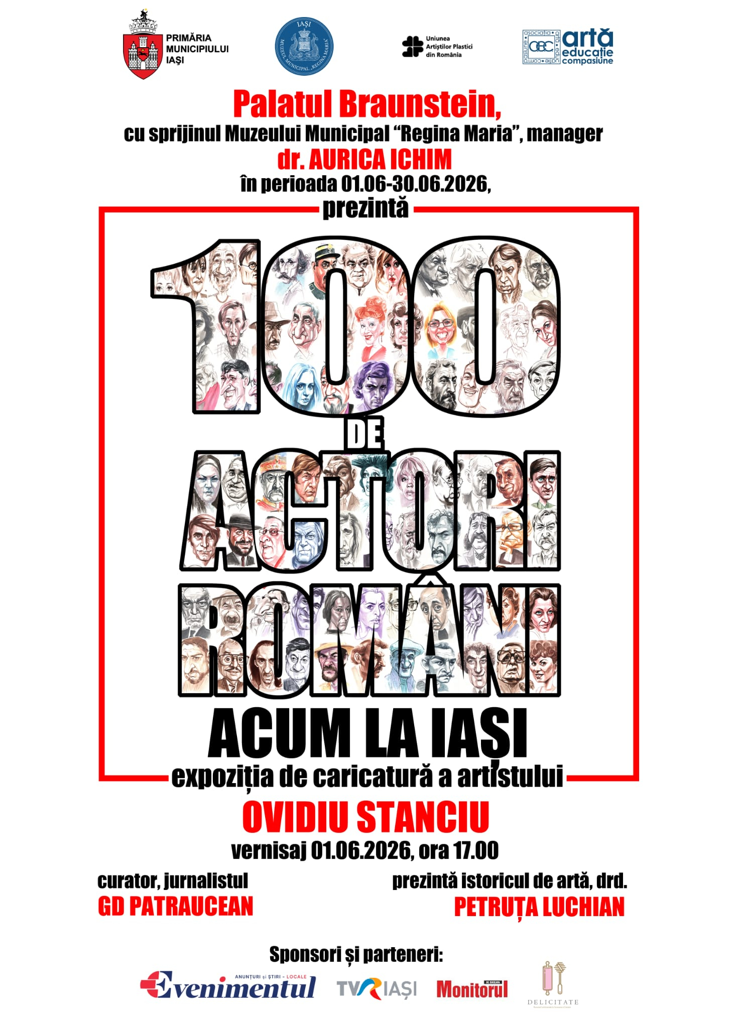 100 de actori români în același spațiu