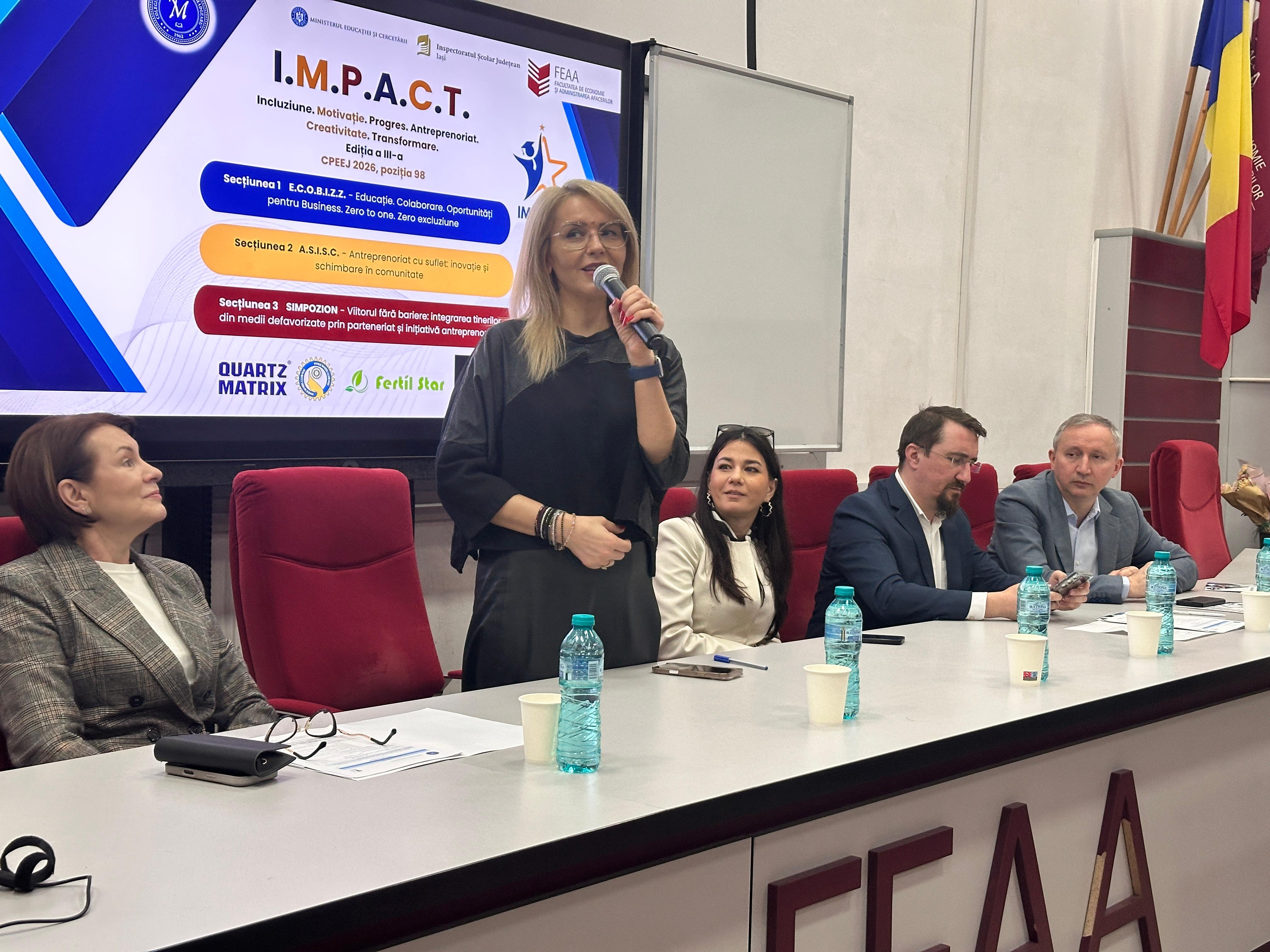 Iașul a adus împreună educația și antreprenoriatul la concursul județean IMPACT 2026