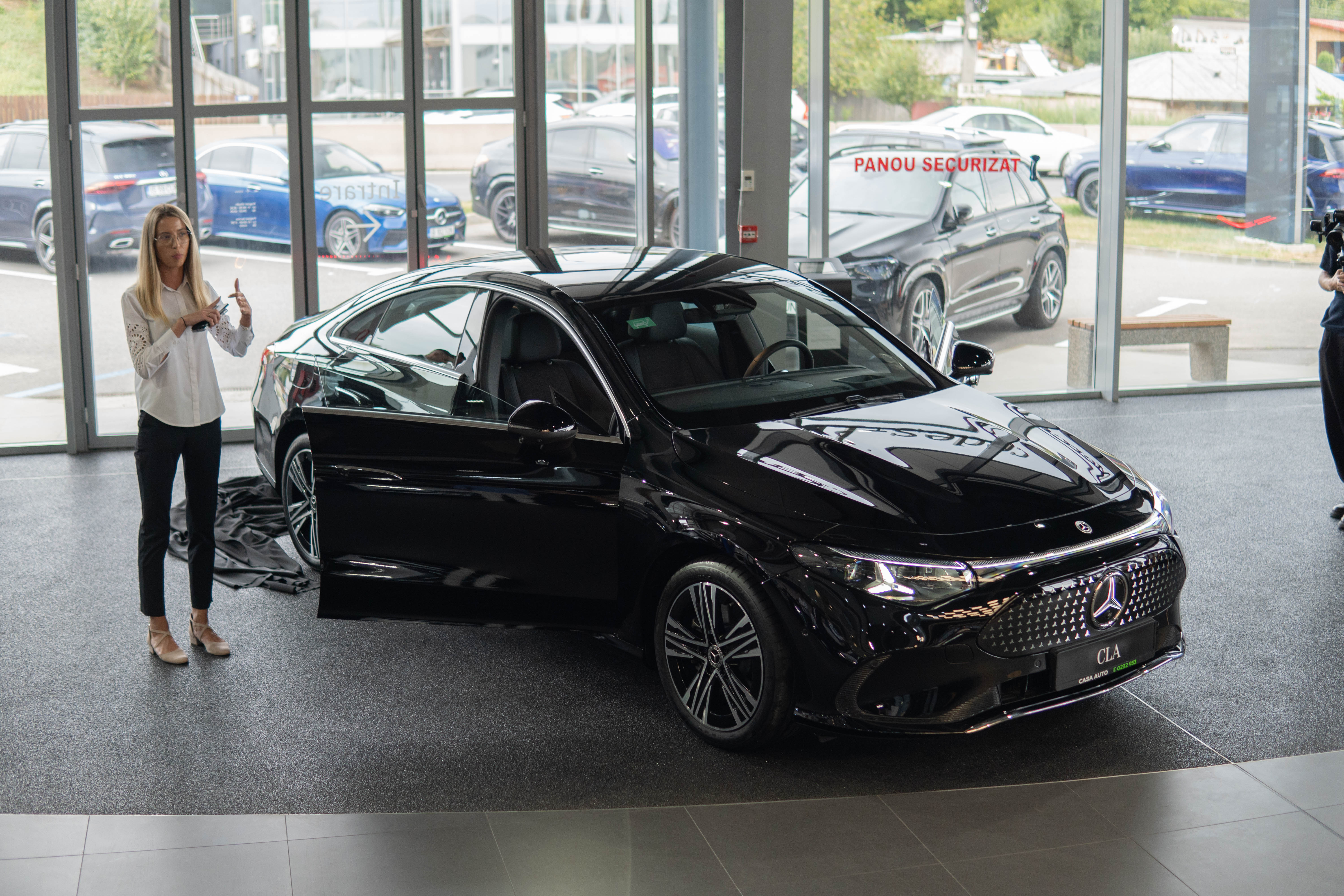 Iași, 11 septembrie 2025 – Casa Auto a găzduit joia trecută un eveniment privat de lansare a noului Mercedes-Benz CLA cu tehnologie EQ,
