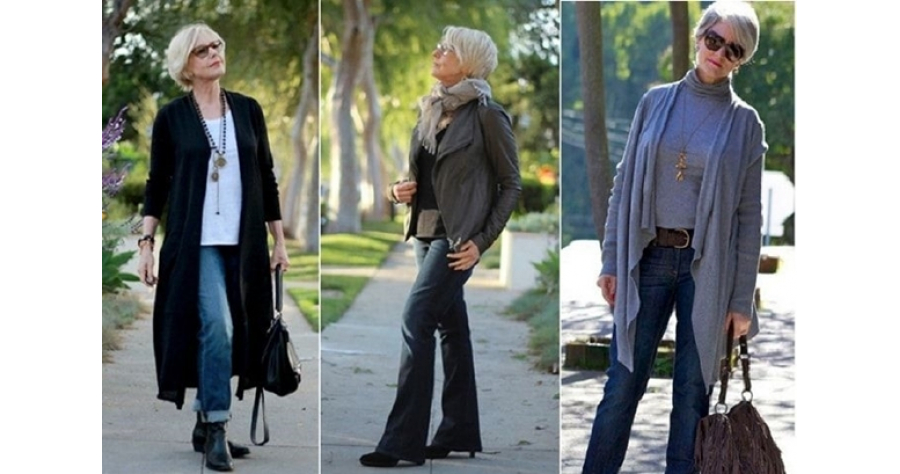 Джинсы после 50 лет женщинам. Джинсовая одежда для женщин за 50 лет. Джинсы для пожилых женщин. Одежда для женщин после 50 лет.