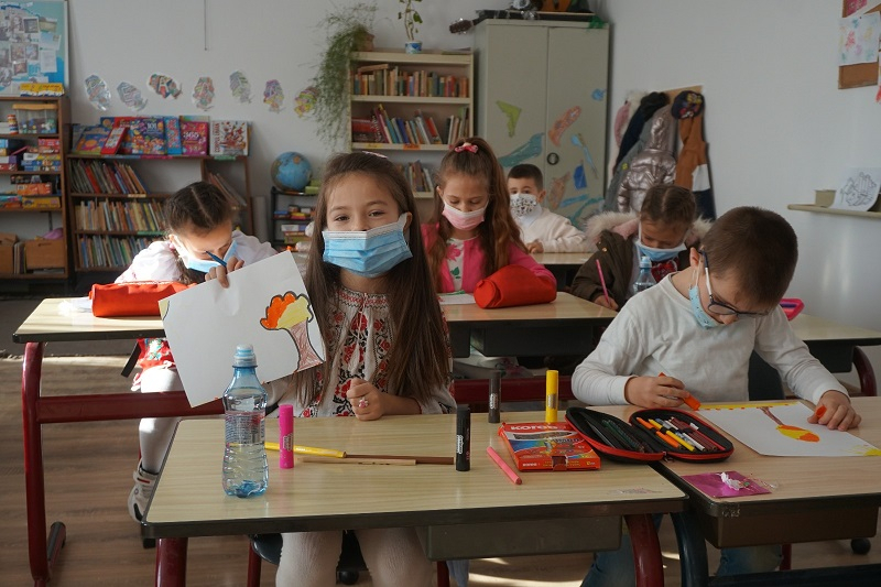 FOTO/VIDEO -  Educație prin lectură, la Școala Slobozia