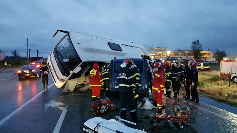 UPDATE / FOTO - Accident mortal la Lețcani! Planul roșu activat! VIDEO