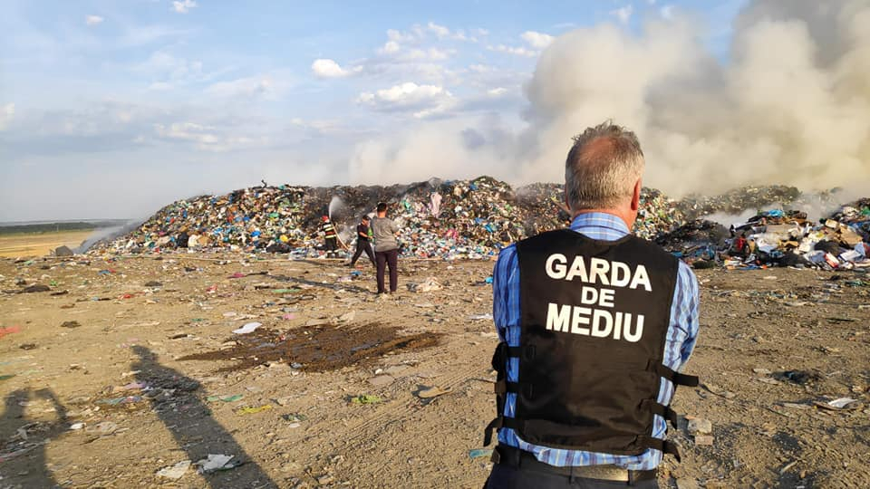 Amendă record aplicată de Garda de Mediu Iaşi!