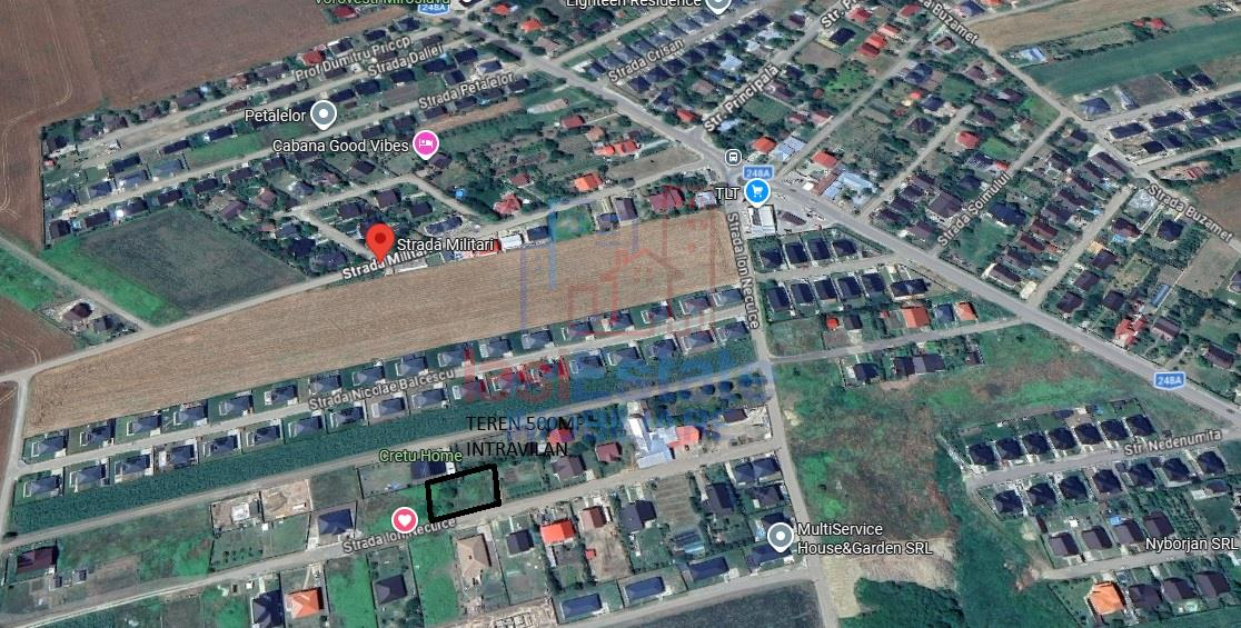 Vorovesti TEREN 500mp intravilan cu utilitati lot de casa