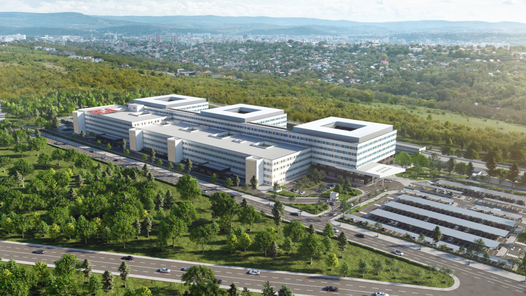 FOTO - Spitalul Regional de Urgență, în așteptarea constructorilor