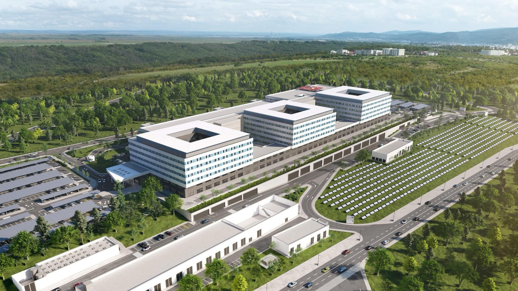 FOTO - Spitalul Regional de Urgență, în așteptarea constructorilor