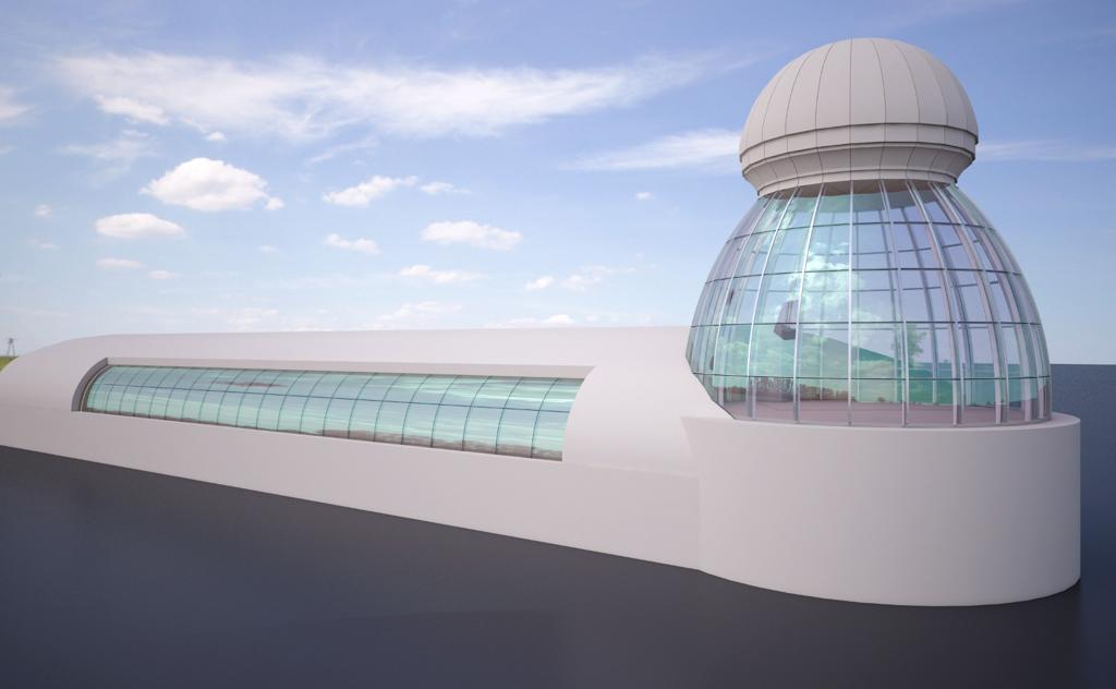 VIDEO A sosit sticla curbată pentru cupola de la Palatul Braunstein